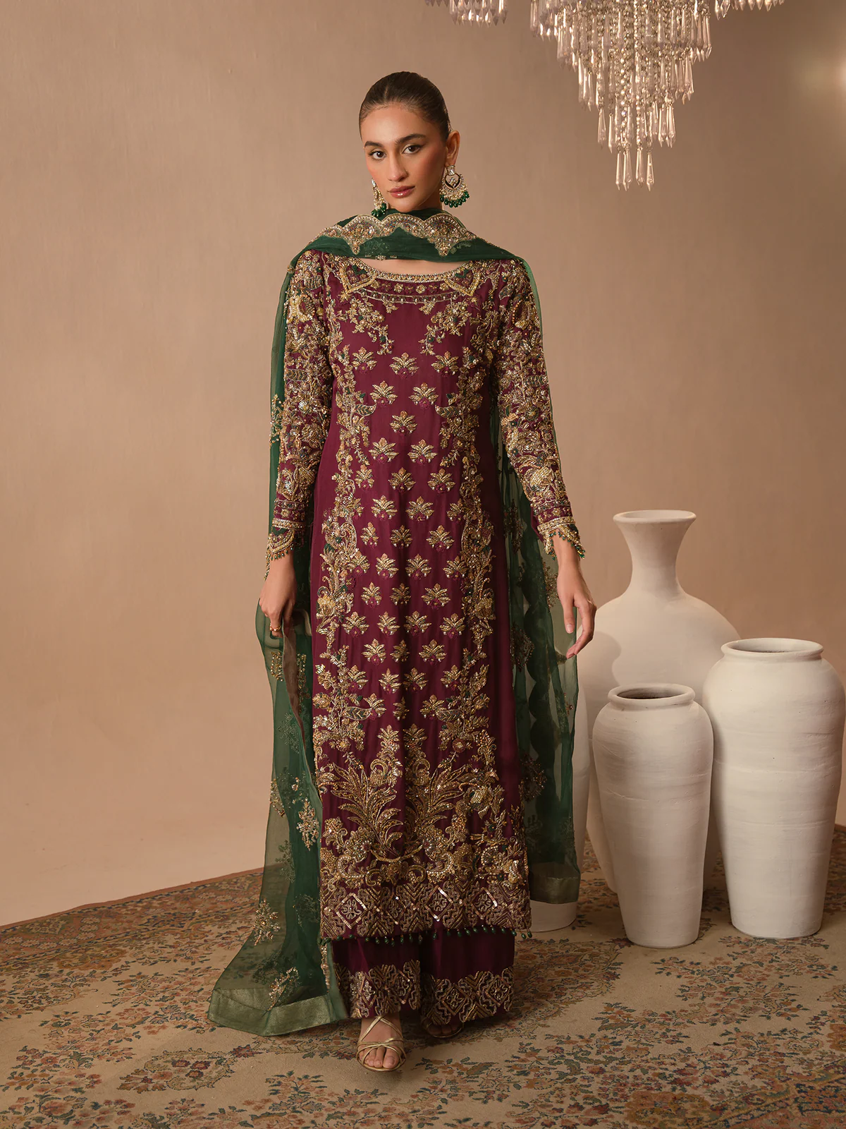 Burgundy Dusk - Abeera Usman